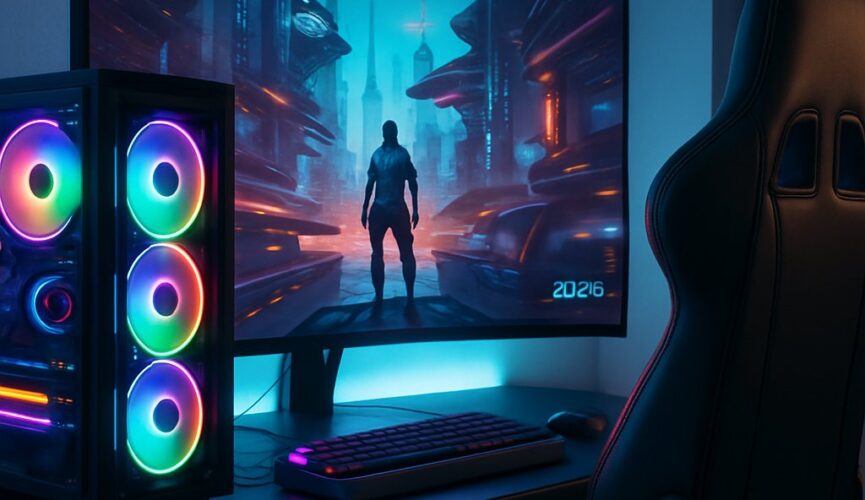 Ilustrasi Game Online Terbaru 2026: Tampilan Premium yang Memukau