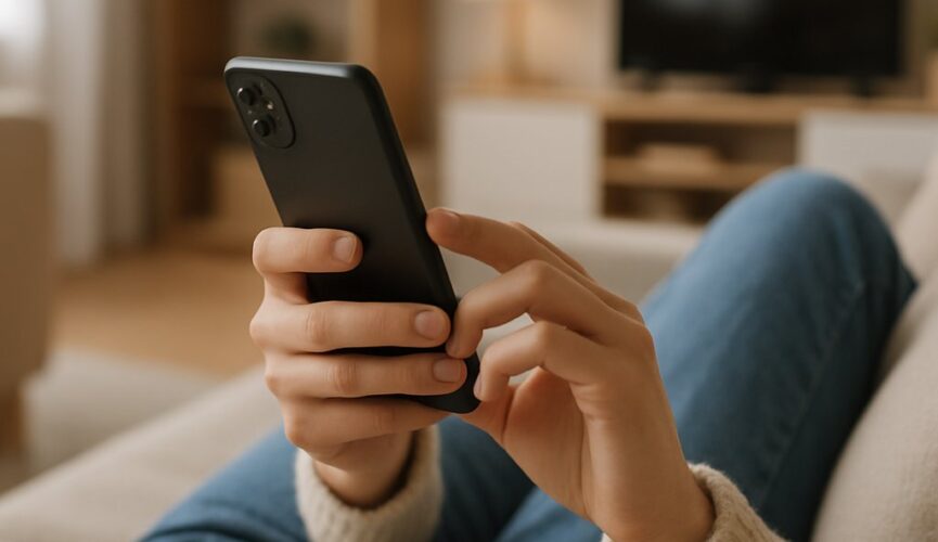 Ilustrasi Login Praktis di Zeustoto via Smartphone
