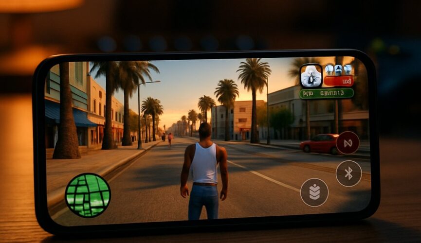 Ilustrasi Cara Main GTA San Andreas di HP dengan Zeusbola